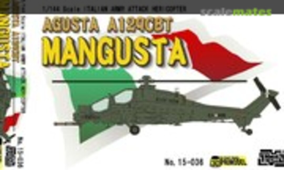 1:144 Agusta A129CBT Mangusta (Triple Nuts 15-036) 15-036