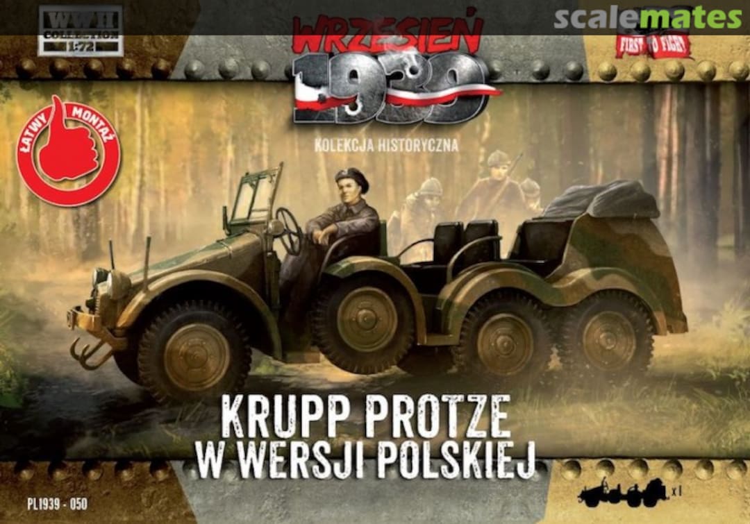 Boxart Krupp Protze - Polish Army Version PL1939-050 First to Fight