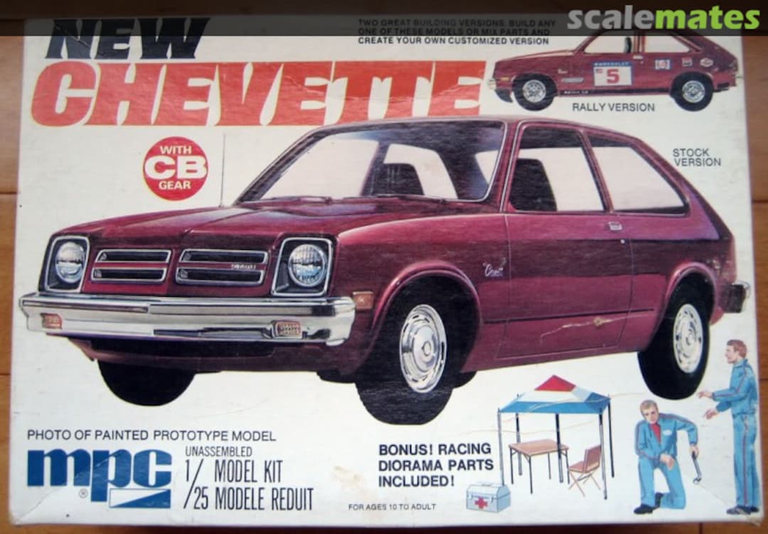 Boxart New Chevette 1-7702 MPC Boxart New Chevette 1-7702 MPC