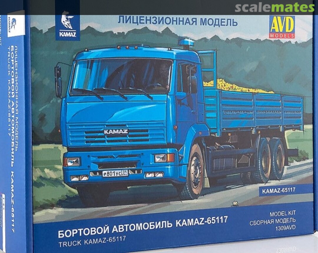 Boxart KamAZ-65117 1309 AVD Models Boxart KamAZ-65117 1309 AVD Models
