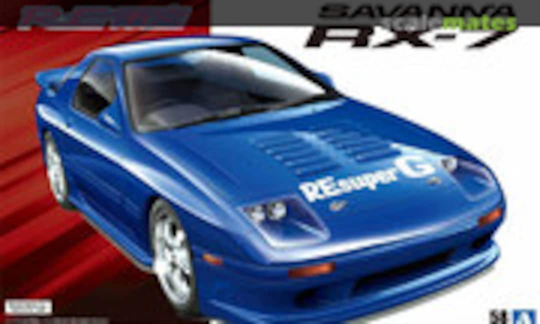 1:24 RE Amemiya Savanna RX-7 (Aoshima 055809)