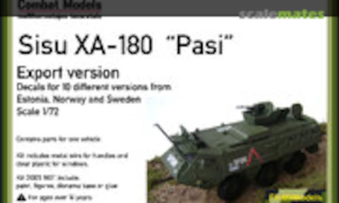 1:72 Sisu XA-180 &quot;Pasi&quot; Export version Sweden, Norway, Estonia (Combat Models COM72004)