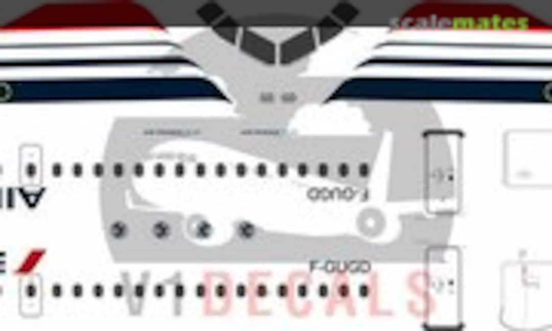 1:144 Air France Airbus A318 (V1 Decals V1D0628-144) V1D0628-144