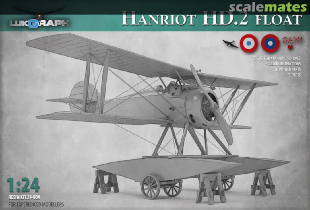 Boxart Hanriot HD.2 24-004 Lukgraph Boxart Hanriot HD.2 24-004 Lukgraph