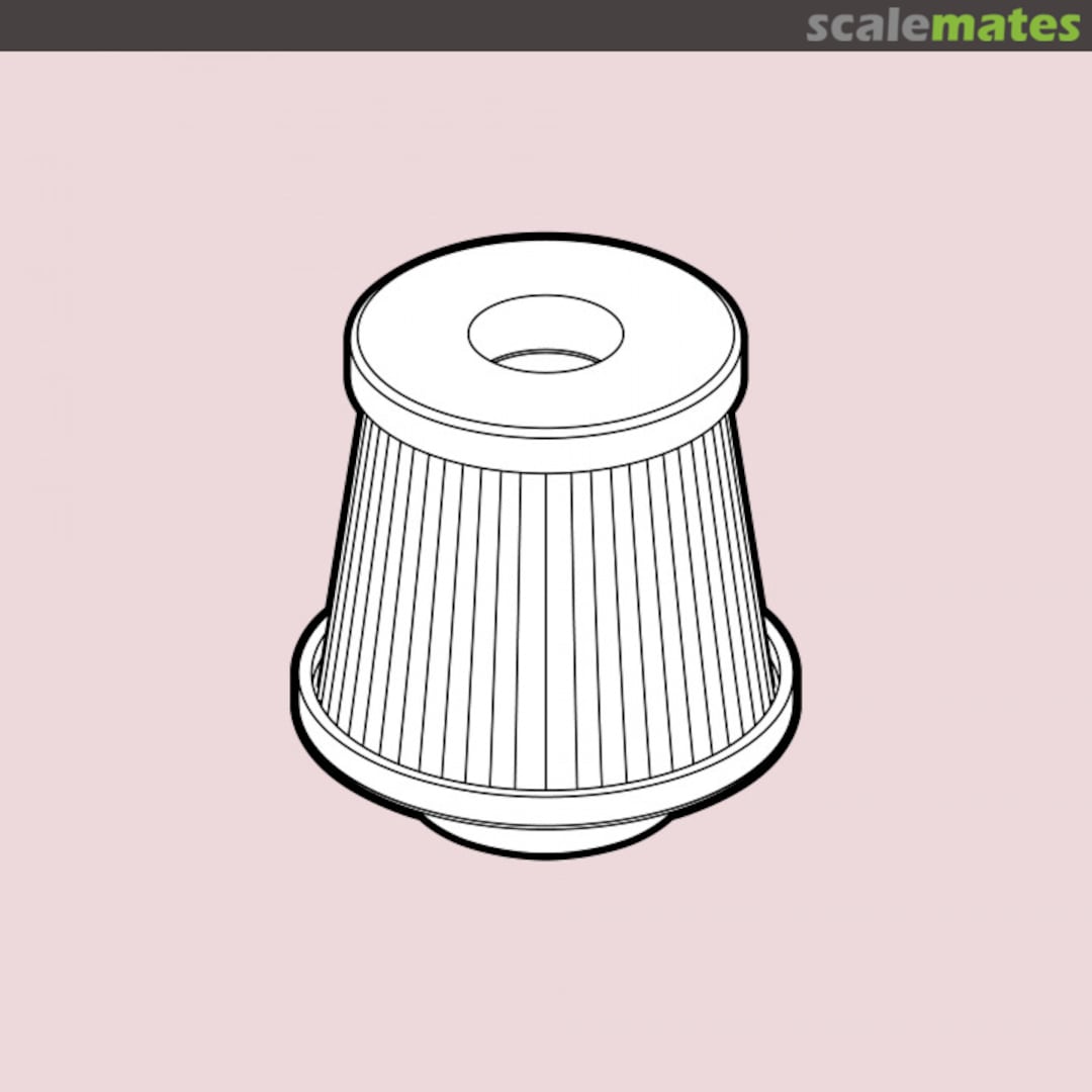 Boxart Air filter V.1 SCO-R065 scalecars.online Boxart Air filter V.1 SCO-R065 scalecars.online