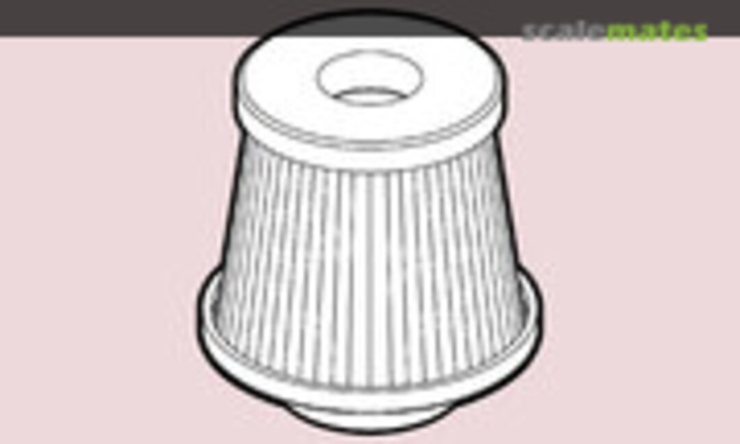 1:24 Air filter V.1 (scalecars.online SCO-R065) SCO-R065