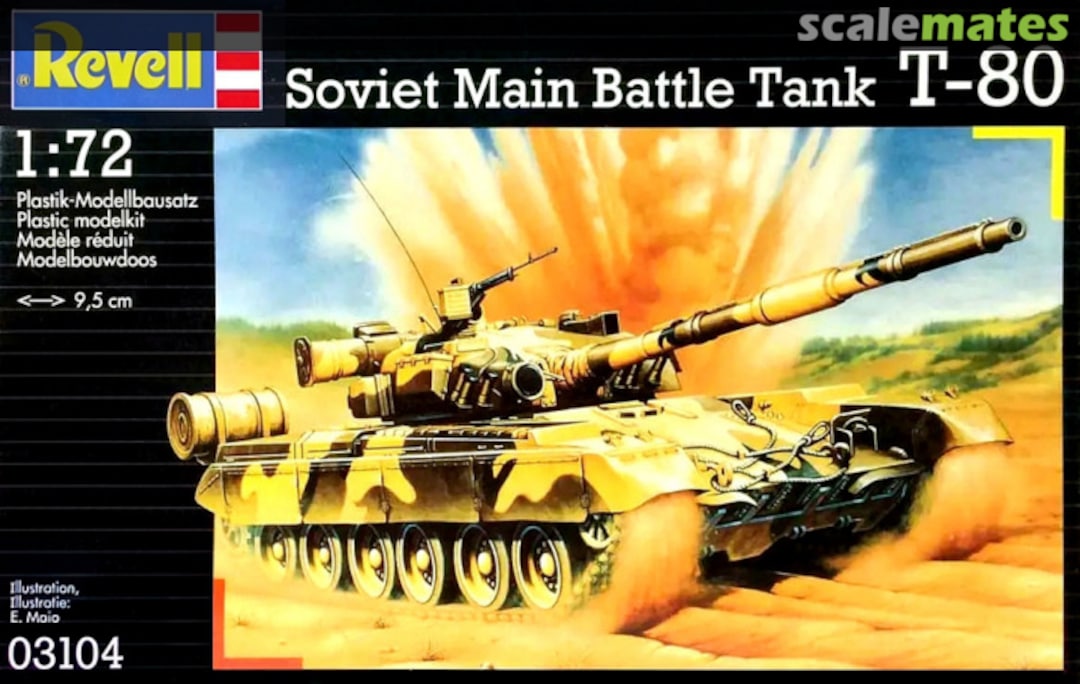 Boxart T-80 03104 Revell Boxart T-80 03104 Revell
