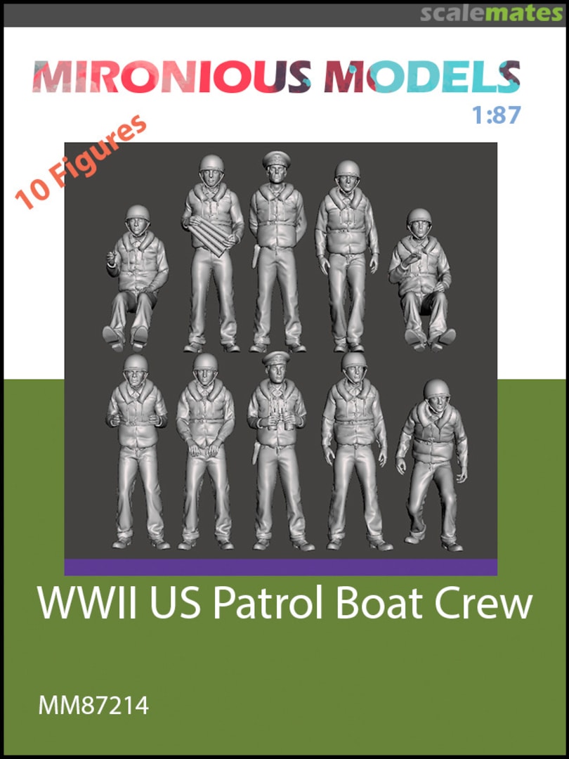 Boxart WWII US Patrol Boat Crew MM87214 Mironious Models Boxart WWII US Patrol Boat Crew MM87214 Mironious Models