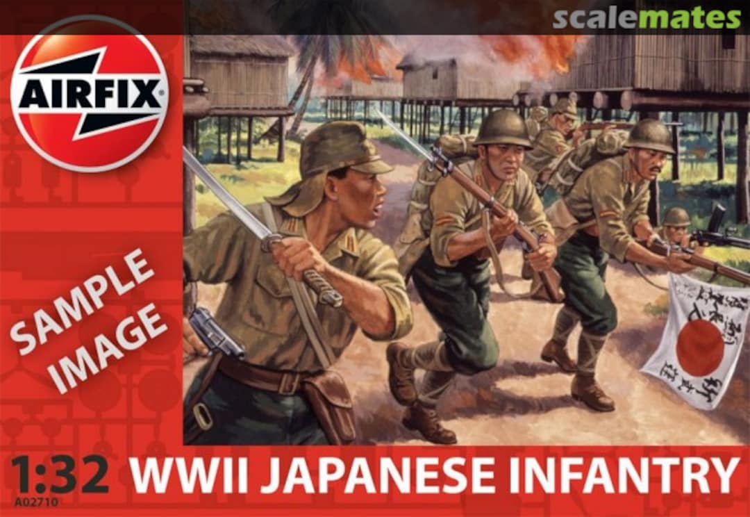 Boxart WWII Japanese Infantry A02710 Airfix Boxart WWII Japanese Infantry A02710 Airfix