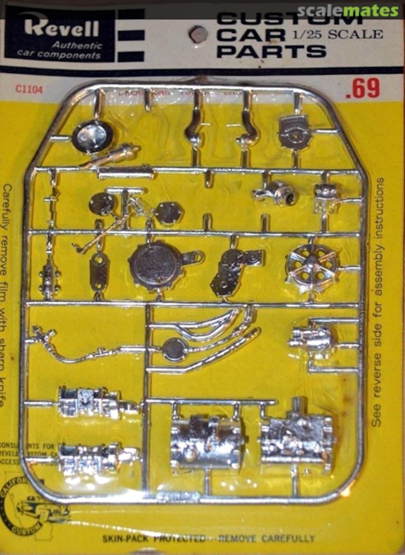 Boxart Experimental Turbine Engine C1104 Revell Boxart Experimental Turbine Engine C1104 Revell