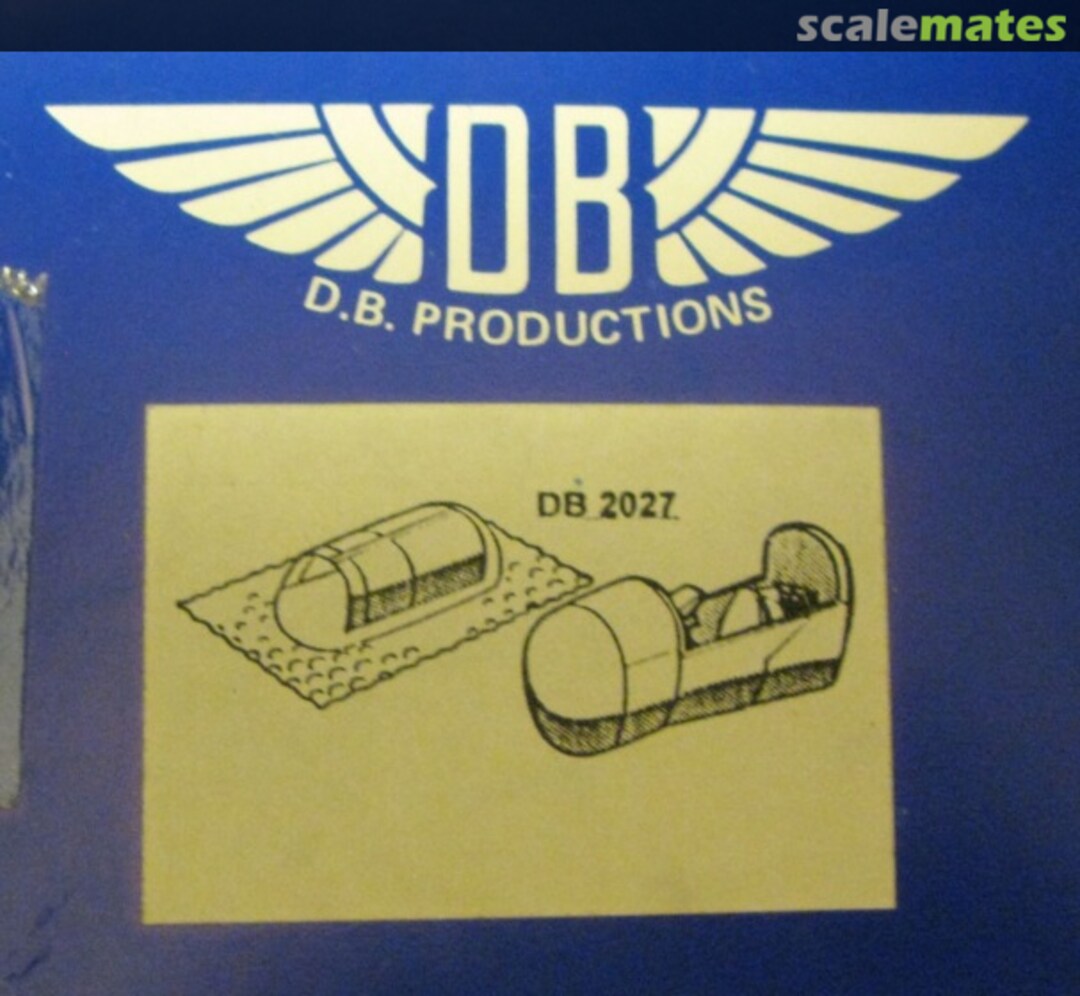 Boxart Lockheed P-38 Pathfinder Nose & Canopy DB 2027 DB Productions Boxart Lockheed P-38 Pathfinder Nose & Canopy DB 2027 DB Productions
