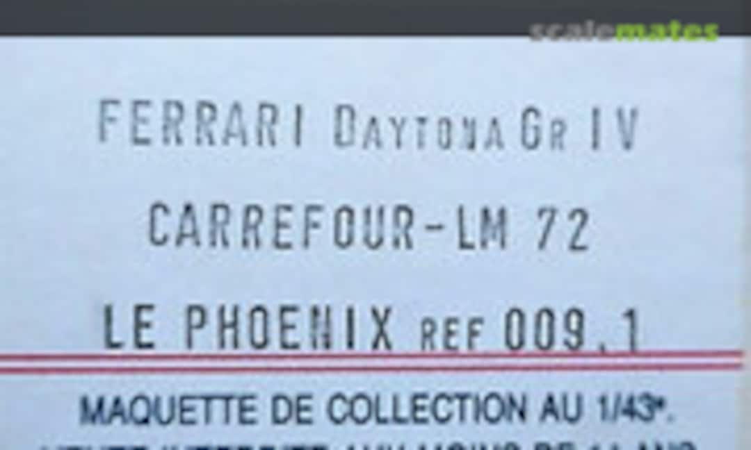 1:43 Ferrari 365 GTB4 Pozzi #15667 (Le Phoenix 9.1) 9.1