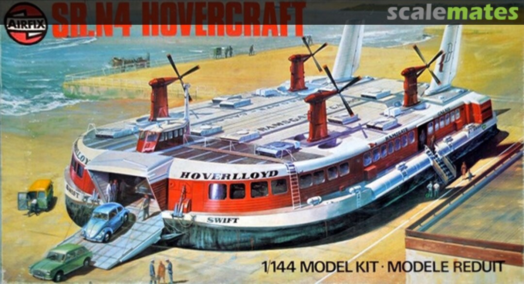 Boxart SR.N4 Hovercraft 09171-8 Airfix Boxart SR.N4 Hovercraft 09171-8 Airfix