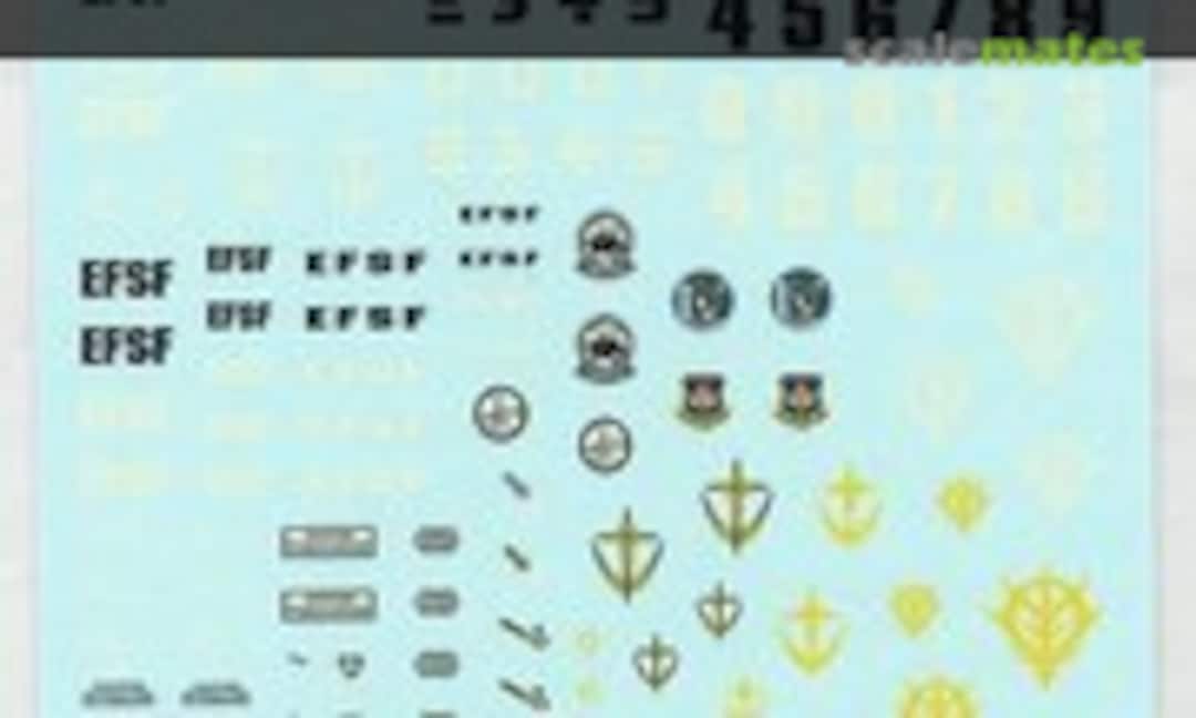 1:100 Decal Set for Mobile Suit (Gundam 0083 Series) (Bandai 0134151) 0134151