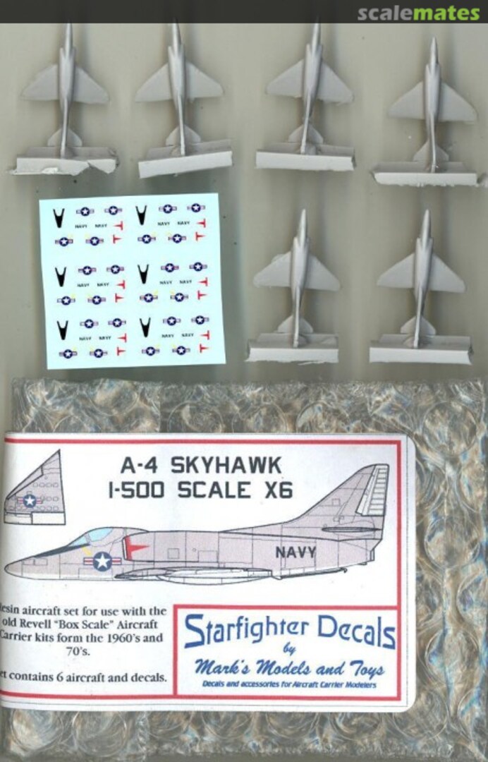Boxart A-4 Skyhawk Set (x6) PRO-4 Starfighter Decals