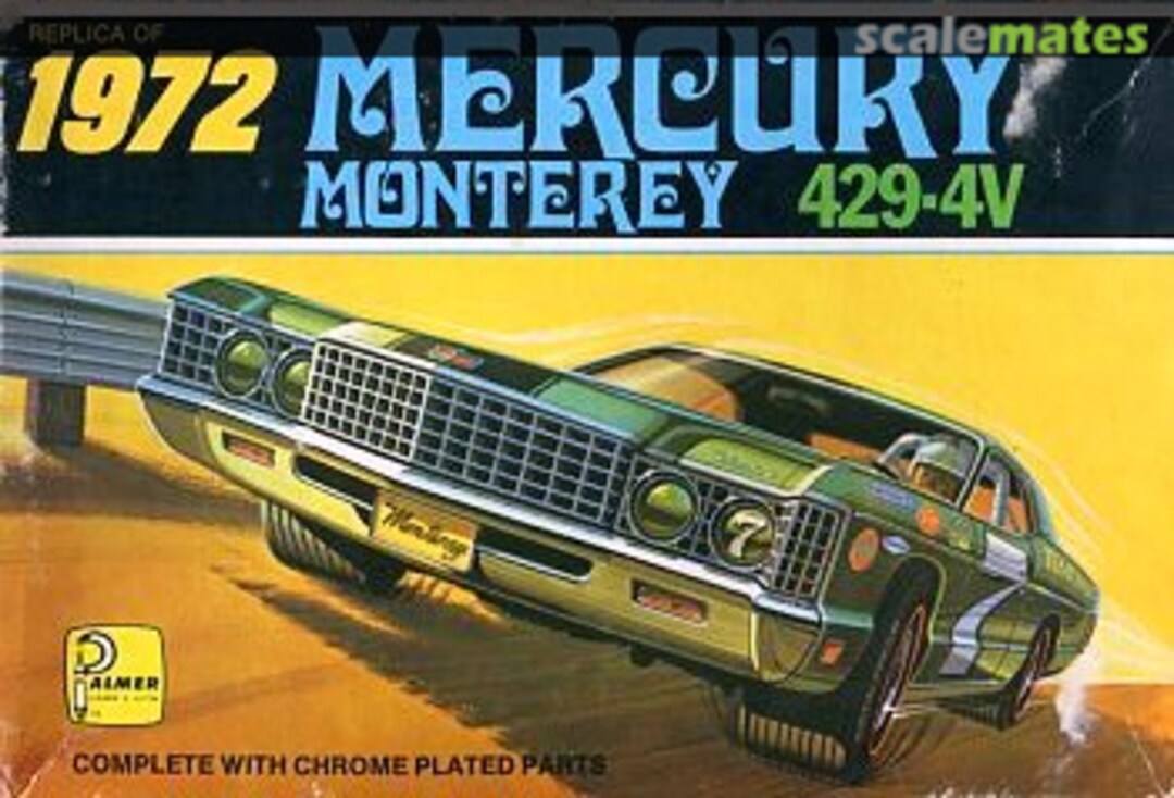 Boxart 1972 Mercury Monterey 429-4V 7211-100 Palmer Plastics Boxart 1972 Mercury Monterey 429-4V 7211-100 Palmer Plastics