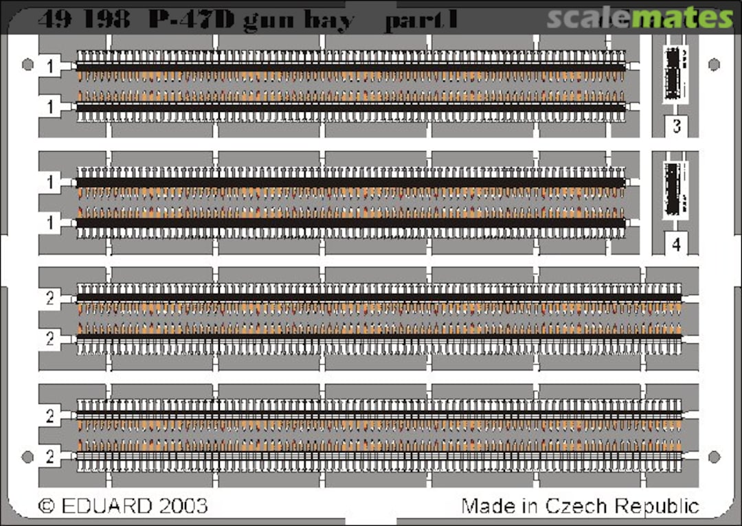 Boxart P-47D gun bay, part 1 49198 Eduard Boxart P-47D gun bay, part 1 49198 Eduard