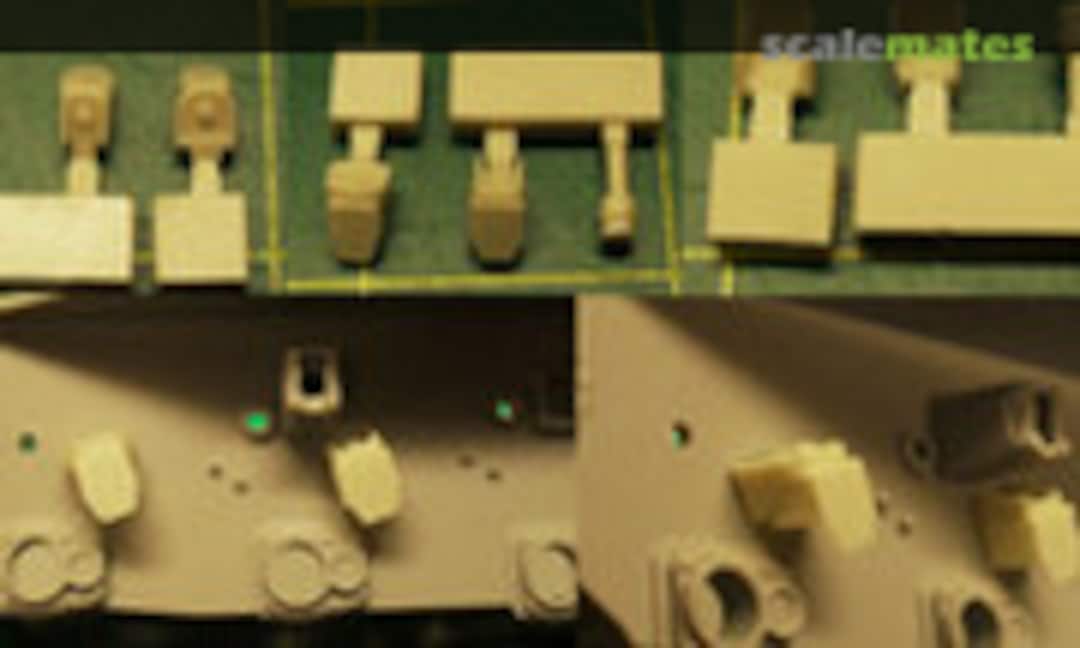 1:35 Leopard AS1 hydraulic bump stops 1990+ (Mouse House Enterprises MA123) MA123