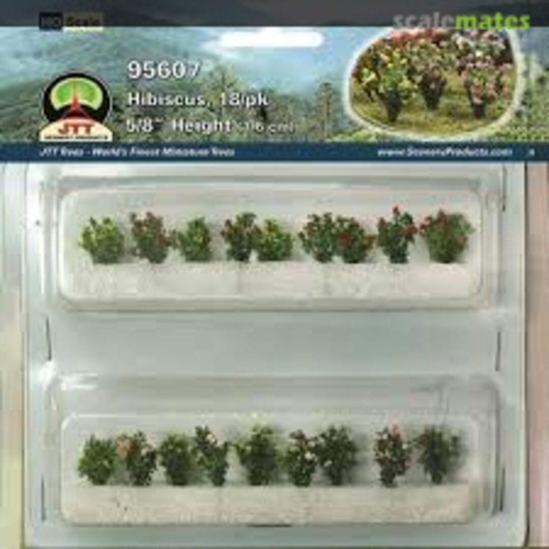 Boxart Hibiscus 95607 JTT Scenery Products Boxart Hibiscus 95607 JTT Scenery Products