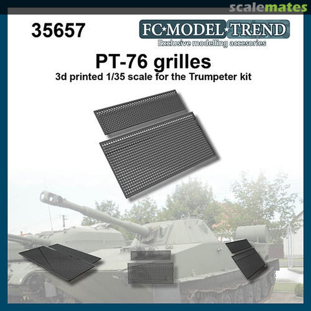 Boxart PT-76 Mesh Grilles 35657 FC Model Trend Boxart PT-76 Mesh Grilles 35657 FC Model Trend