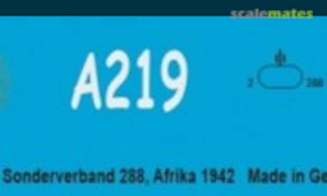 1:16 7,5 cm Sturmgeschütz Ausf. D, Sonderverband 288 (Peddinghaus-Decals 16 3493) 16 3493