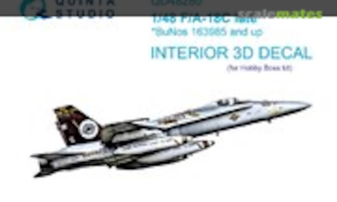 1:48 F/A-18C Hornet - Late BuNos 163985 & Up (Quinta Studio QD48280) QD48280