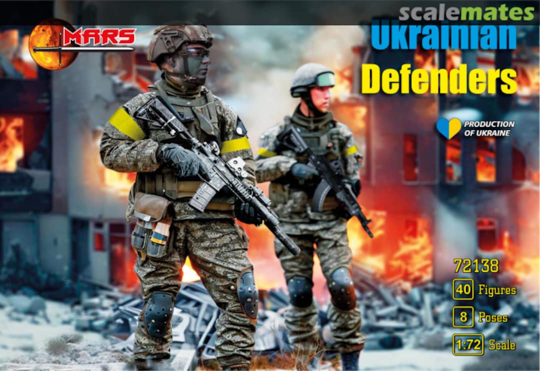Boxart Ukrainian Defenders 72138 Mars Figures Boxart Ukrainian Defenders 72138 Mars Figures