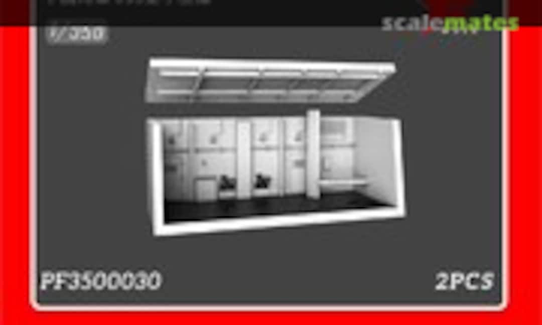 1:350 Boat Deck for Type 055 (Wula Models PF3500030) PF3500030