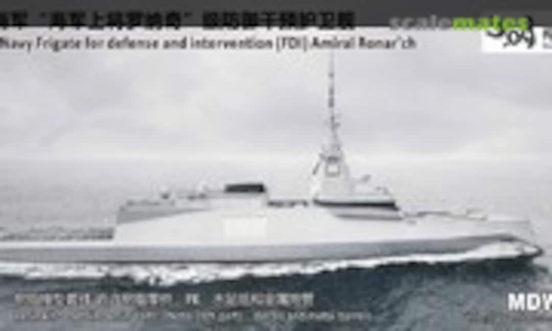1:700 Frigate for defense and intervention(FDI) Amiral Ronar'ch (Doggy Industries MDW061) MDW061
