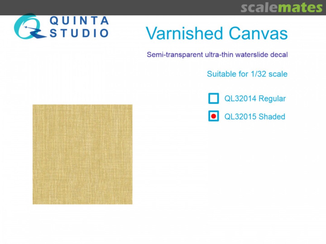 Boxart Varnished Canvas, shaded QL32015 Quinta Studio