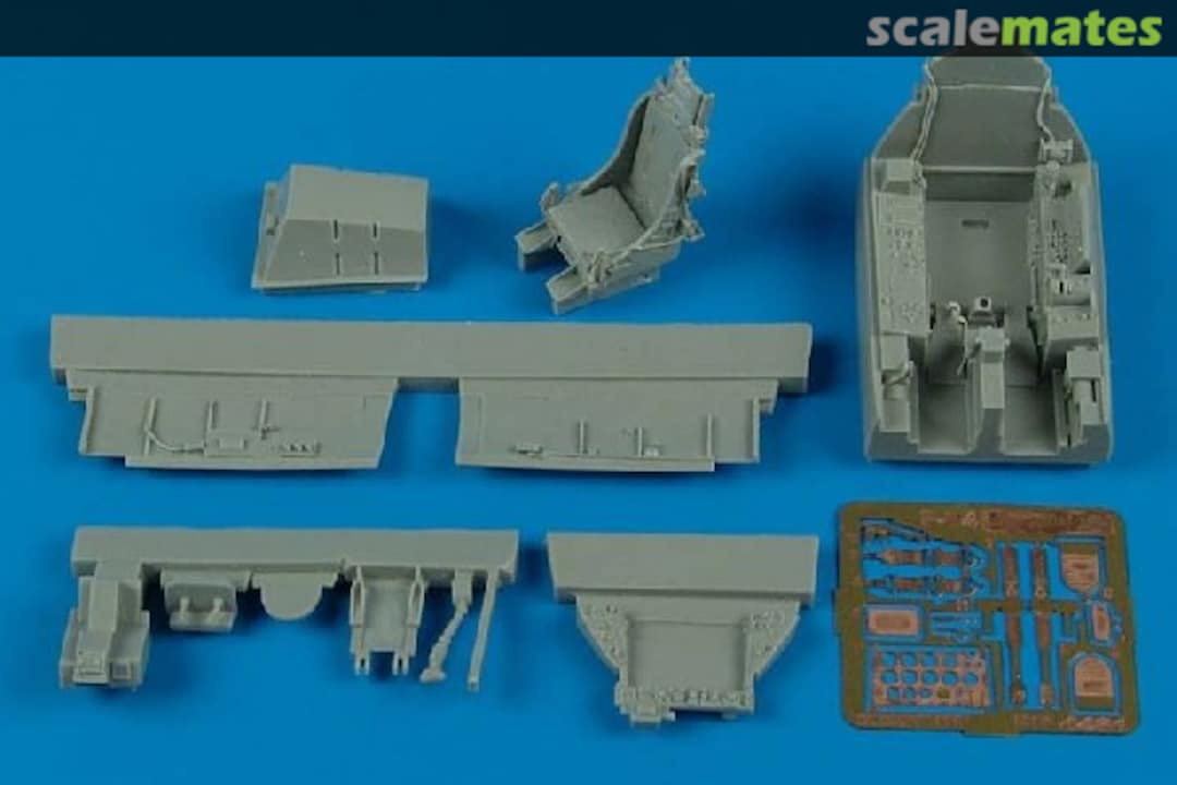 Boxart F-84F Thunderstreak cockpit set 4461 Aires Boxart F-84F Thunderstreak cockpit set 4461 Aires