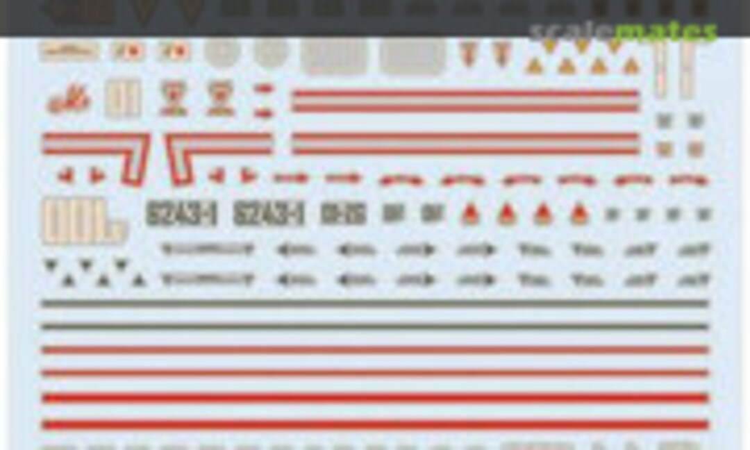 1:144 Decal Set for MS (Principality of Zeon) 3 (Bandai Spirits 2019431) 2019431