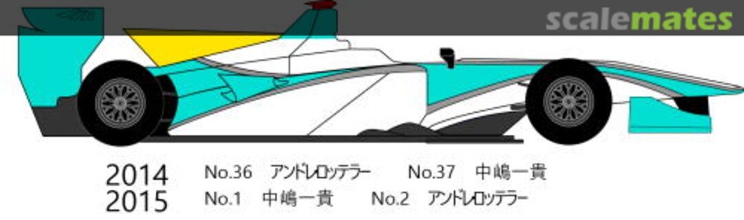 Boxart Dallara SF14 Super Formula MK20004 CGM Models