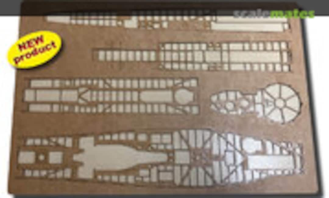 1:72 Wood Deck (RCSubs SKU-030 Wood Deck) SKU-030 Wood Deck