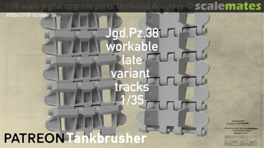 Boxart Jagdpanzer 38 - late type variant 352410107 Tankbrusher Scale Modeling Boxart Jagdpanzer 38 - late type variant 352410107 Tankbrusher Scale Modeling