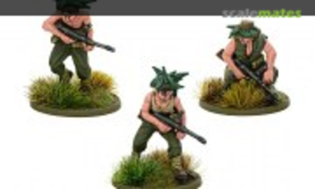 28mm Australian platoon scout team (Pacific) (Warlord Games )