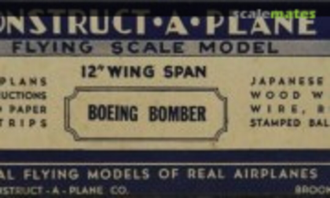 1:77 Boeing Bomber (Construct-A-Plane )