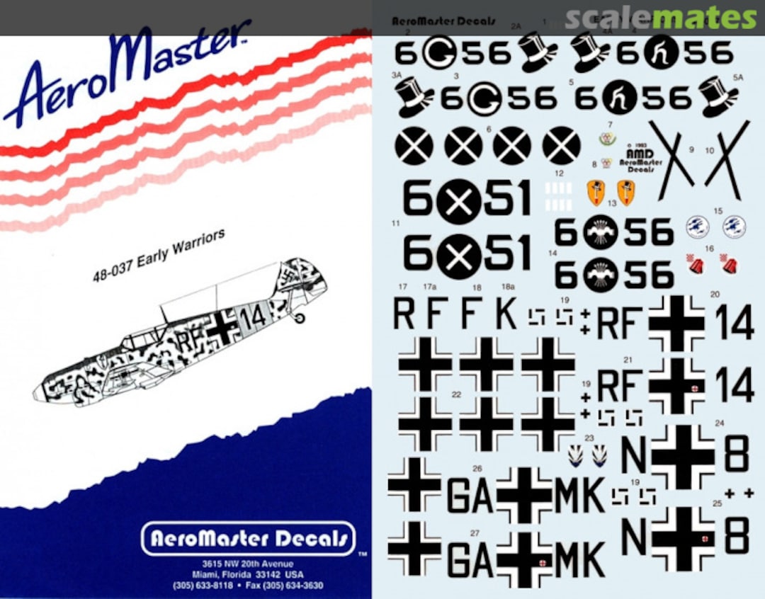 Boxart Early Warriors 48-037 AeroMaster Boxart Early Warriors 48-037 AeroMaster