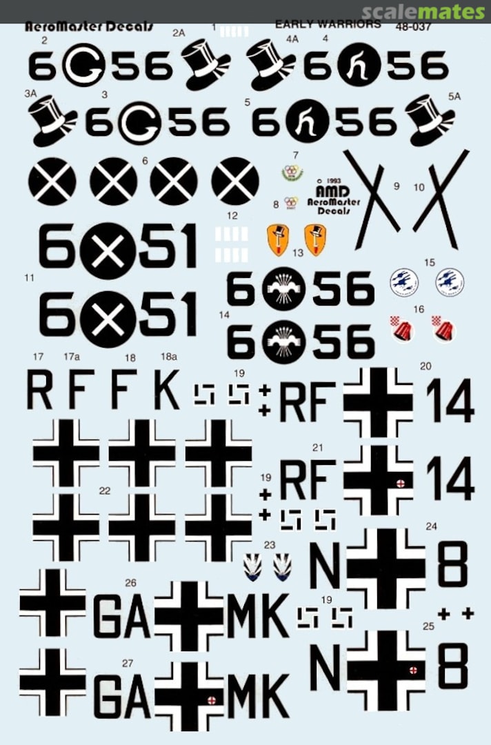 Contents Early Warriors 48-037 AeroMaster Contents Early Warriors 48-037 AeroMaster