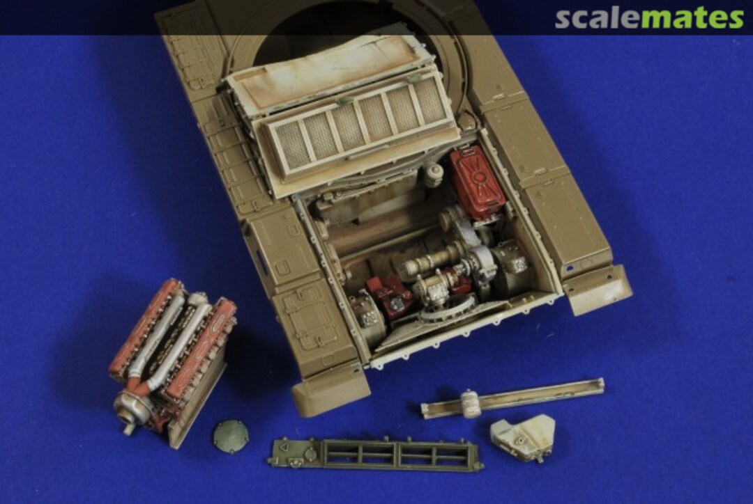 Boxart T-72 Engine Compartment 2719 Verlinden Productions Boxart T-72 Engine Compartment 2719 Verlinden Productions