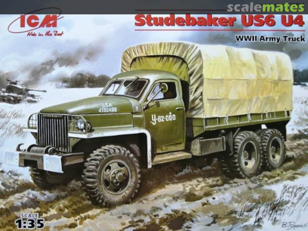 Boxart Studebaker US6 U4 35514 ICM Boxart Studebaker US6 U4 35514 ICM