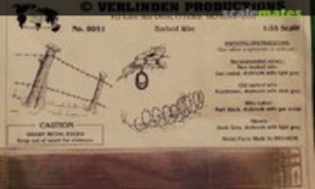 1:35 Barbed Wire (Verlinden Productions 0051) 0051