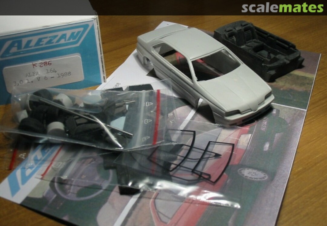 Boxart Alfa 164 3,0 l V6 286 Alezan Boxart Alfa 164 3,0 l V6 286 Alezan