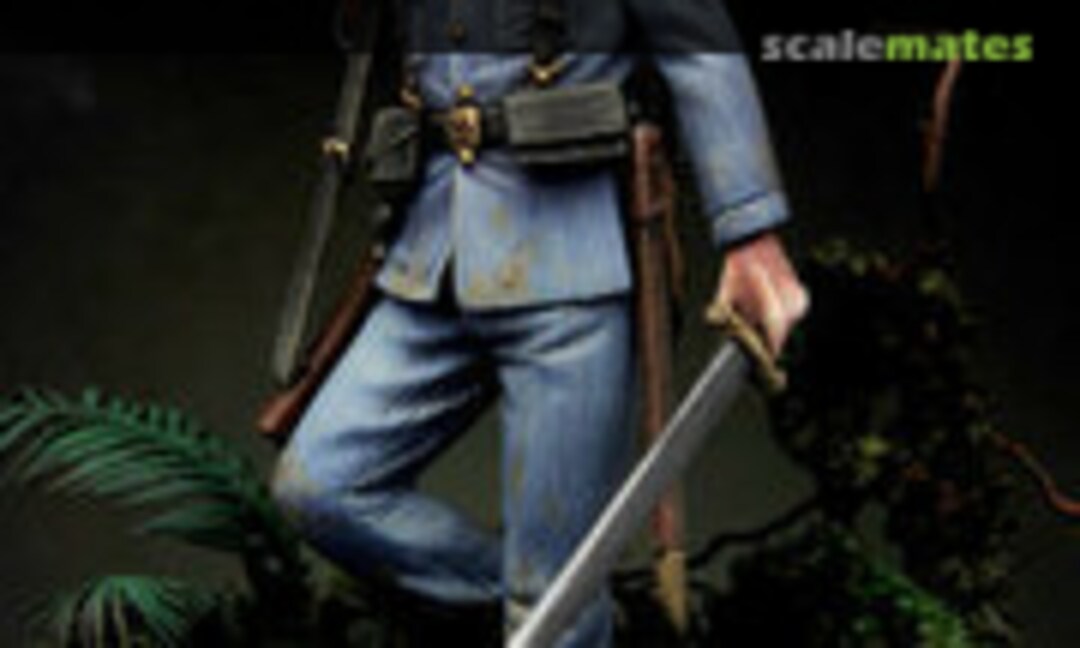 54mm Spanish Soldier in Cuba, 1898 (Beneito MV/134) MV/134