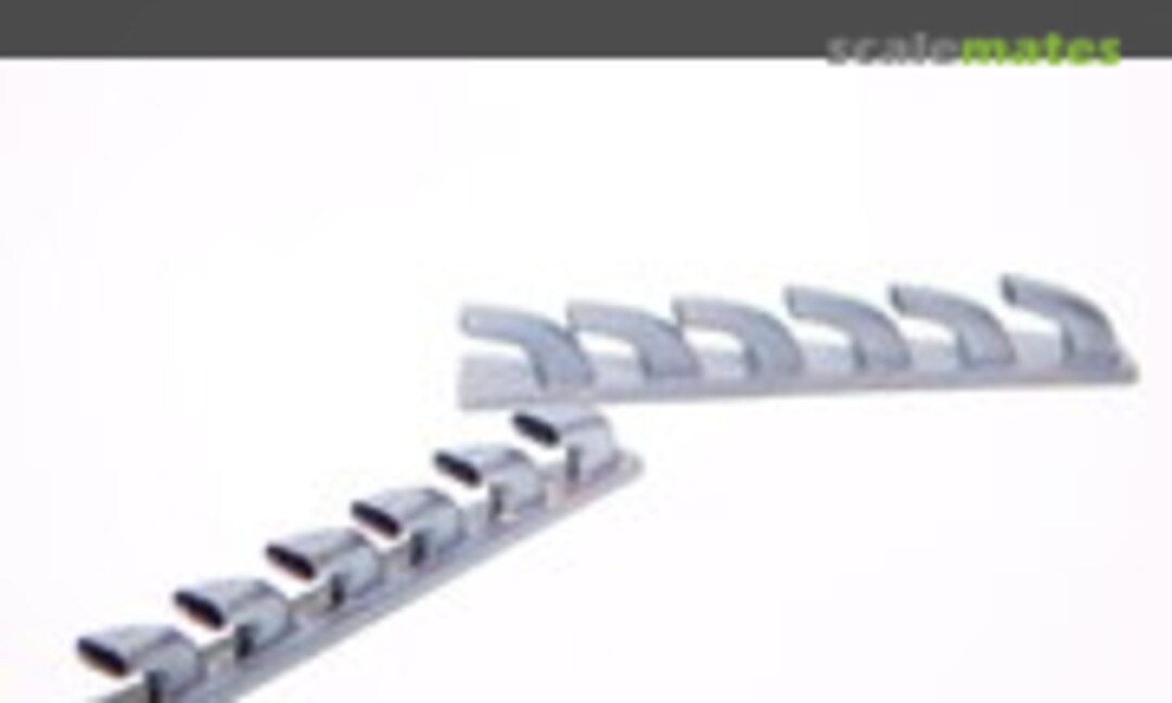 1:32 Messerschmitt Bf-109G exhausts (REXx 32029) 32029