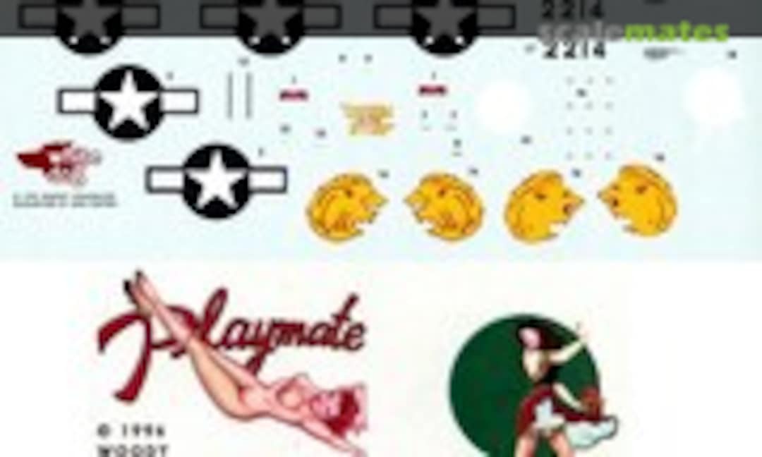 1:72 B-24M & B-24J Liberator (White Dog Decals 721001) 721001