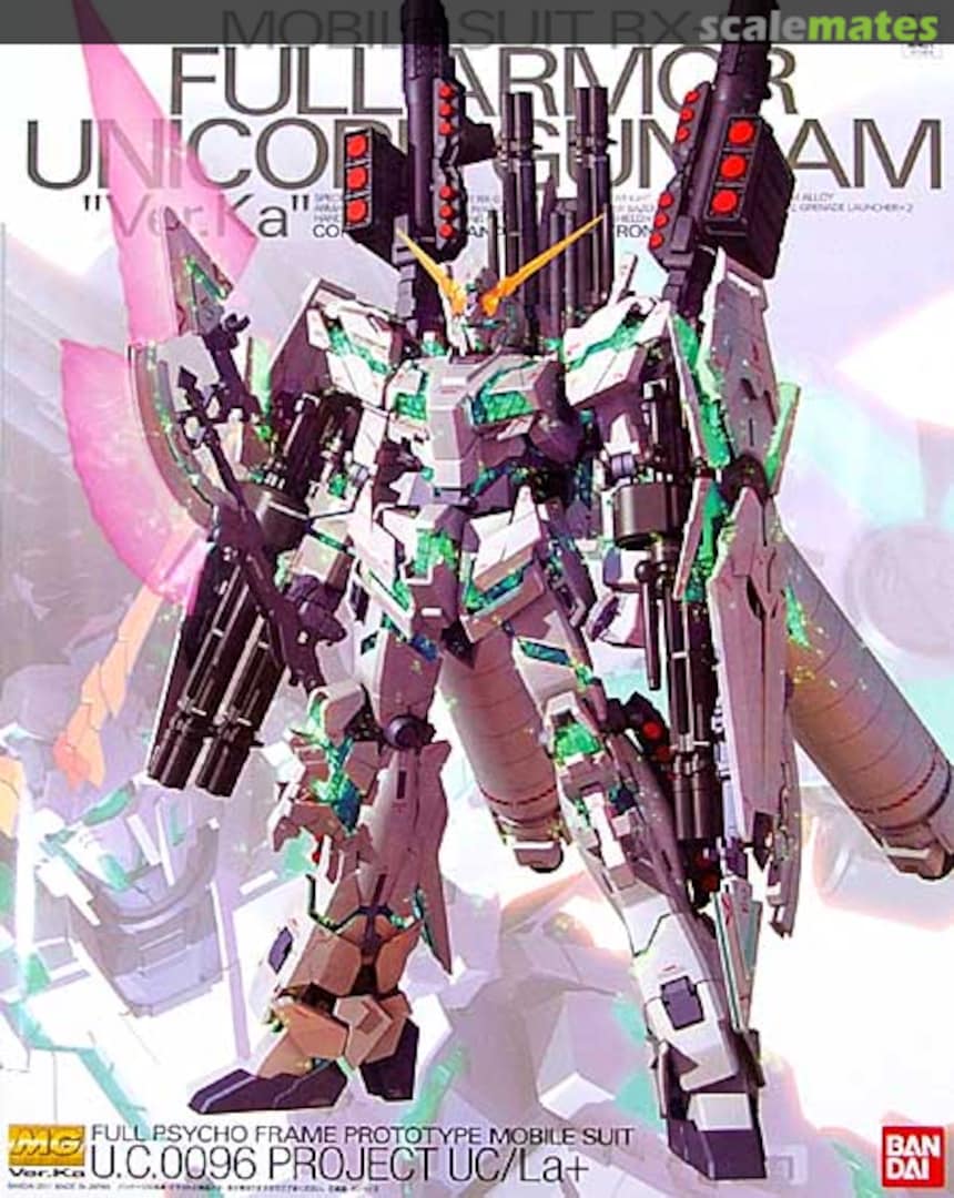 Boxart RX-0 Full Armor Unicorn Gundam "Ver. Ka" 0172818 Bandai Boxart RX-0 Full Armor Unicorn Gundam "Ver. Ka" 0172818 Bandai