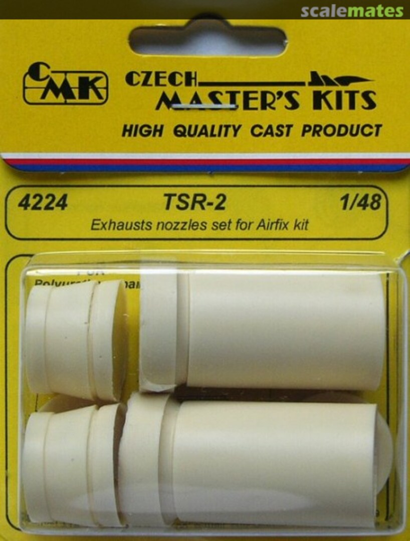 Boxart TSR-2 - Exhaust Nozzles Set 4224 CMK Boxart TSR-2 - Exhaust Nozzles Set 4224 CMK
