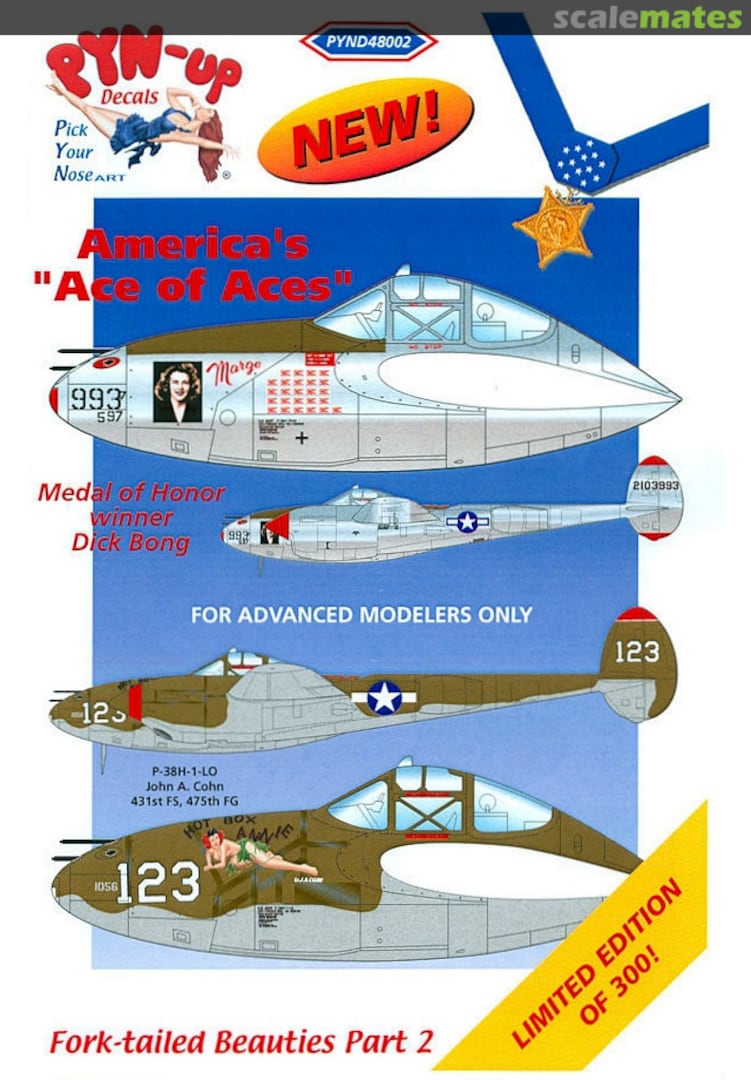 Boxart Fork-tailed Beauties Part 2 PYND48002 Pyn-Up Decals Boxart Fork-tailed Beauties Part 2 PYND48002 Pyn-Up Decals