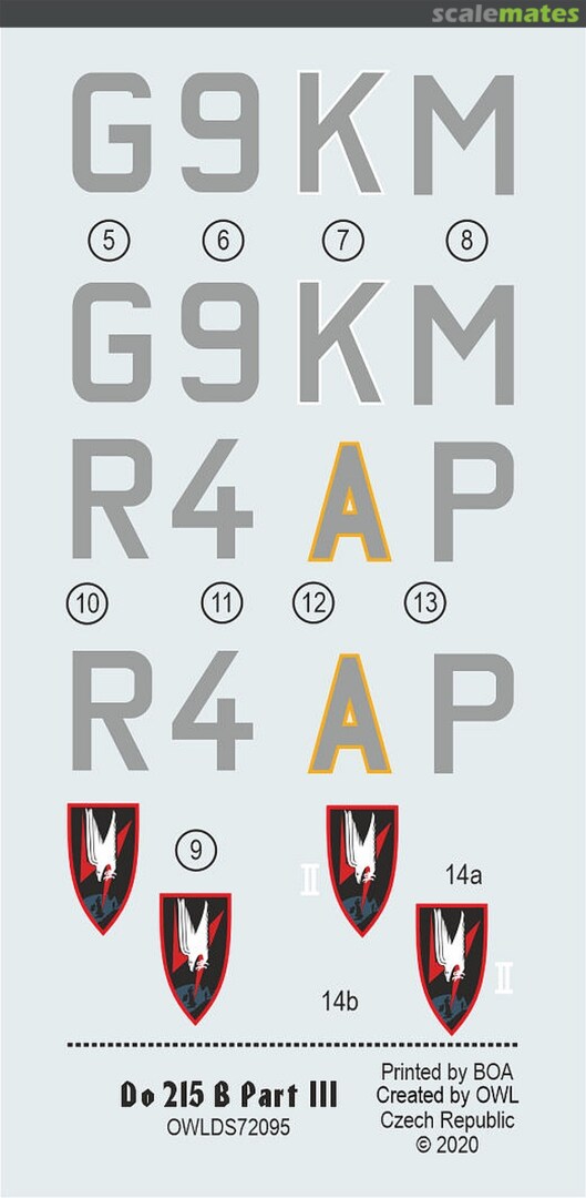 Boxart Do 215 B Part 3 Nachtjäger OWLDS72095 OWL Boxart Do 215 B Part 3 Nachtjäger OWLDS72095 OWL